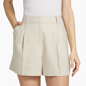 MICHAEL Michael Kors 100% Linen 4” Chino Short in Khaki Size 10